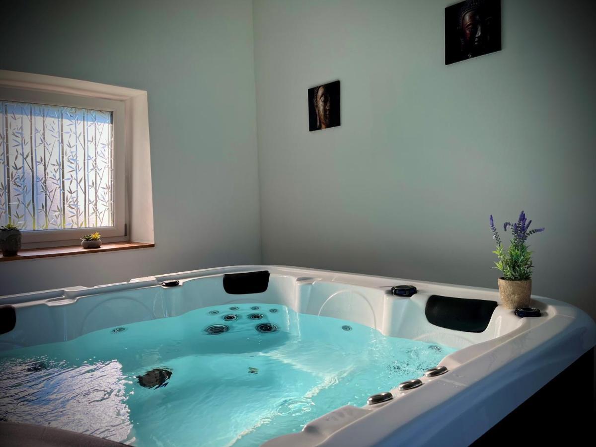 Le Manoir Des Haies Spa Les Champs-Géraux Exteriör bild