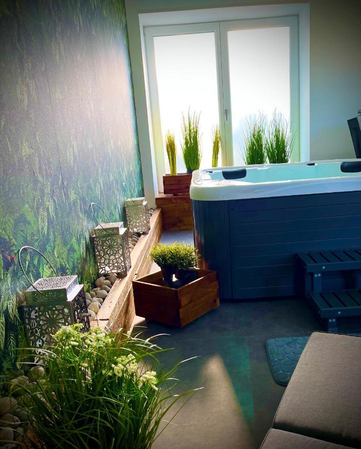 Le Manoir Des Haies Spa Les Champs-Géraux Exteriör bild