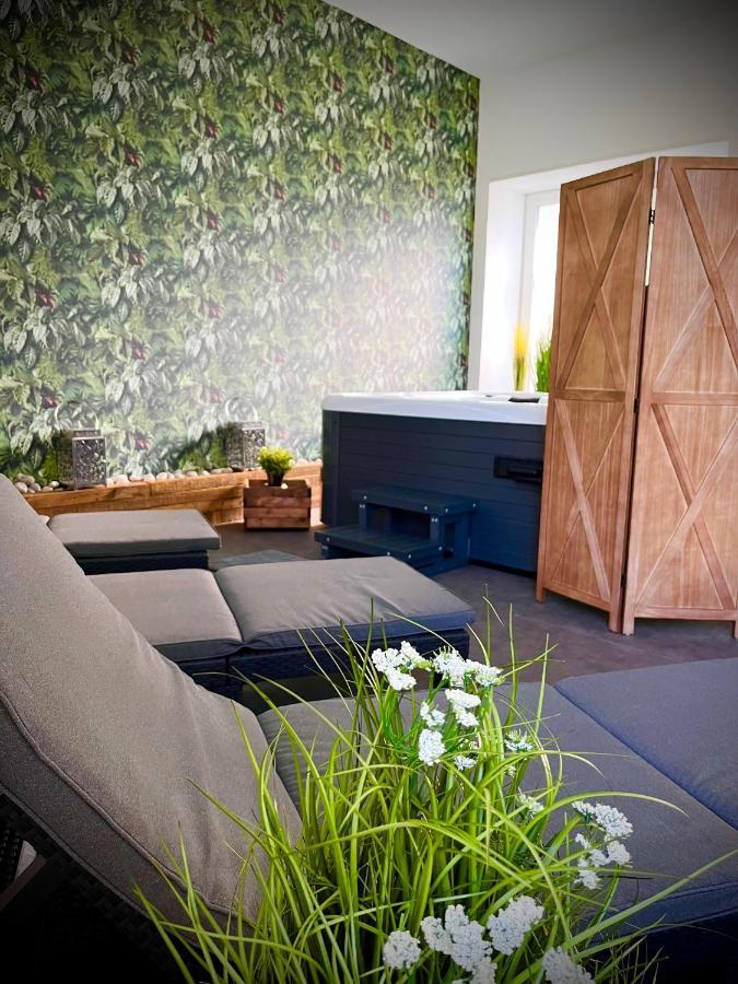Le Manoir Des Haies Spa Les Champs-Géraux Exteriör bild