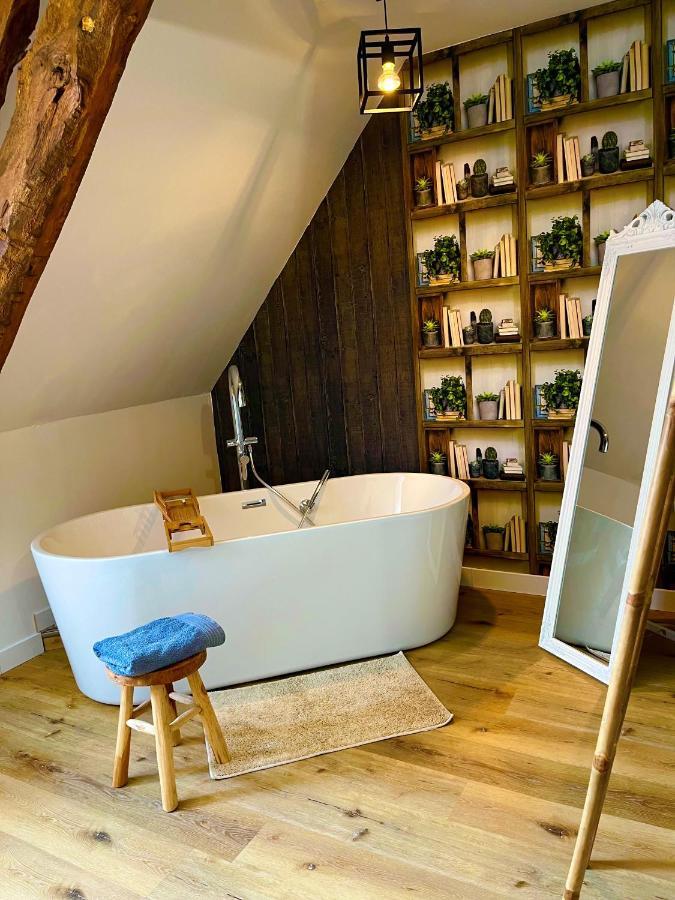 Le Manoir Des Haies Spa Les Champs-Géraux Exteriör bild